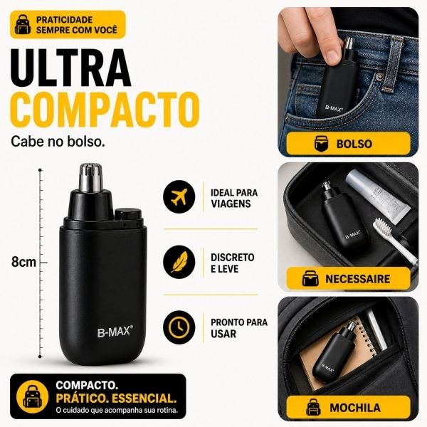 Máquina Cortar Cabelo 5w Led Barbeador 5w Aparador Pelos Preta/dragão