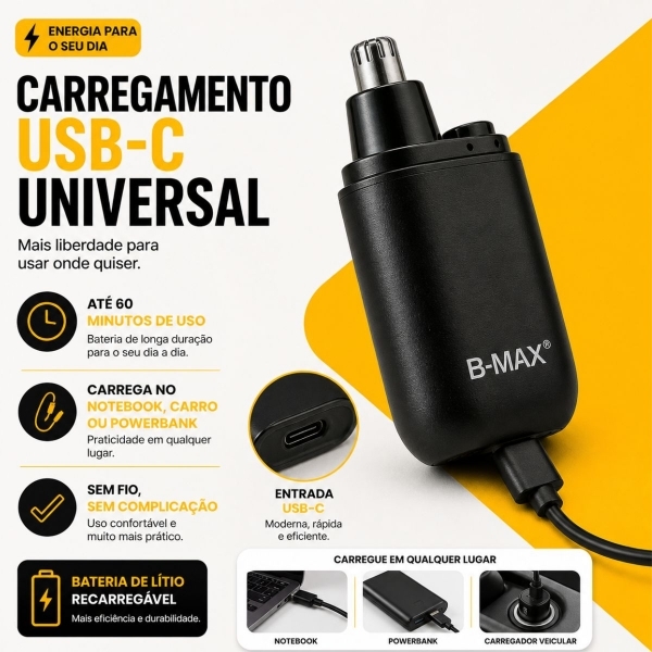 Máquina Cortar Cabelo 5w Led Barbeador 5w Aparador Pelos Preta/dragão
