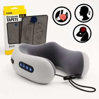 Kit Massageador pescoço e pés
