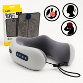 Kit Massageador pescoço e pés - Cinza
