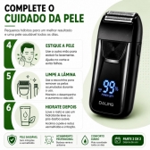 Barbeador Shaver Bivolt 5w Display Led Aparador Pelo Nariz