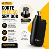 Barbeador Shaver Bivolt 5w Display Led Aparador Pelo Nariz