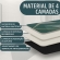 Kit 2 Tapetes Impermeável Antiderrapante Banheiro Cozinha - 2 Quadrado