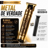 Kit Maquina Dragão Cabelo Barba E Aparador De Pelo De Nariz