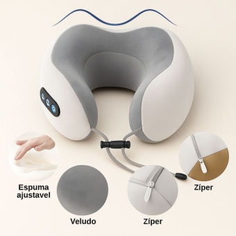Kit Massageador pescoço e pés