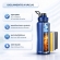 Garrafa Térmica Inox 1200ml Parede Dupla Isolamento a Vácuo Antivazamento com Alça 180° - Azul